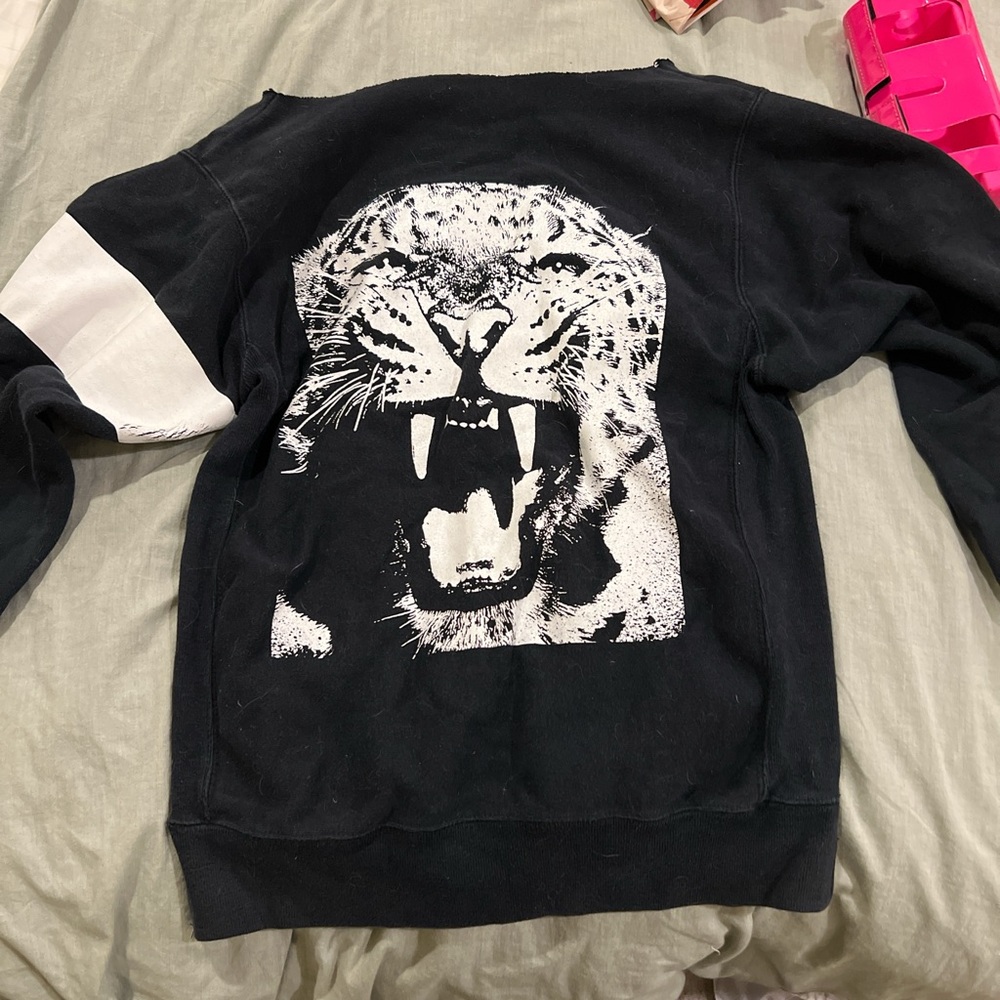 asap rocky x guess tiger hoodie